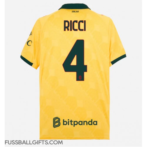 AC Milan Samuele Ricci #4 Fußballbekleidung 3rd trikot 2025-26 Kurzarm